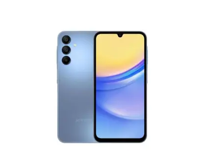 Celular de Samsung de gama media, con buen rendimiento de cámara principal y batería