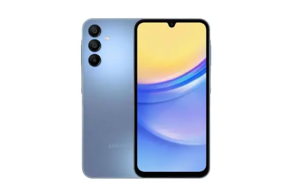 Celular de Samsung de gama media, con buen rendimiento de cámara principal y batería