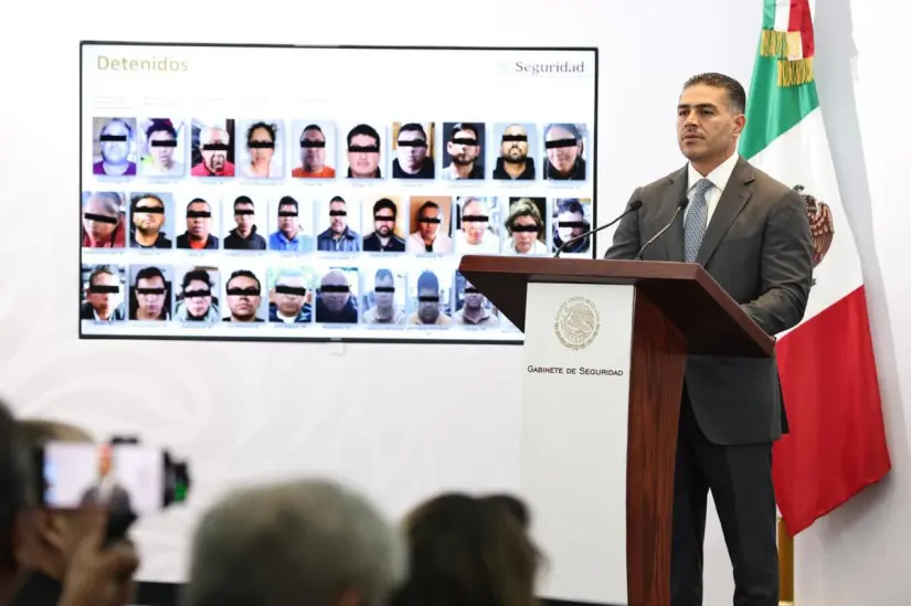 Personas detenidas. Personas detenidas.