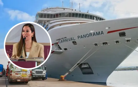 Deja arribo de cruceros a Sinaloa una derrama económica por 335 millones de pesos en seis meses