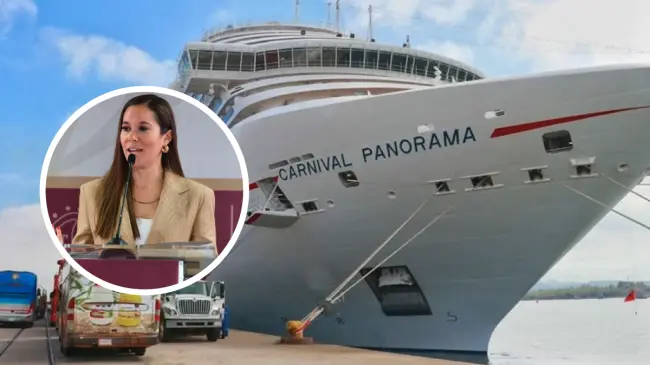 En 59 cruceros, más de 214 mil cruceristas visitaron Mazatlán y Topolobampo