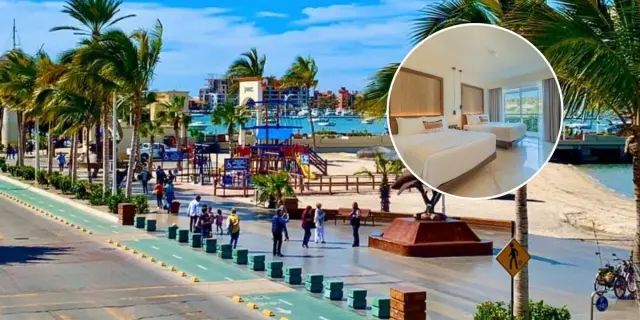 Lujo junto al mar. Tres  hoteles cinco estrellas que hay en el Malecón de La Paz