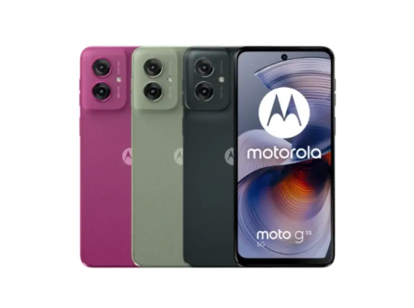 Motorola Moto G55 equipado con cámara de 50 megapíxeles. Foto: Cortesía