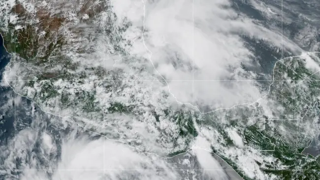El ciclón perdió fuerza sobre el este de México. Foto: NOAA