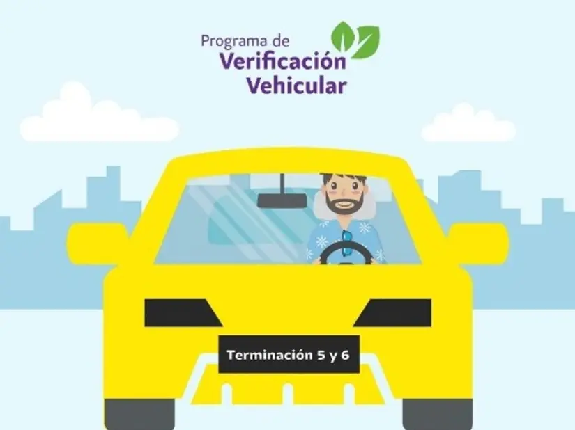 Los autos con engomados amarillos y terminación de placa 5 o 6 deberán verificar sus automóviles. Fotos: Cortesía.