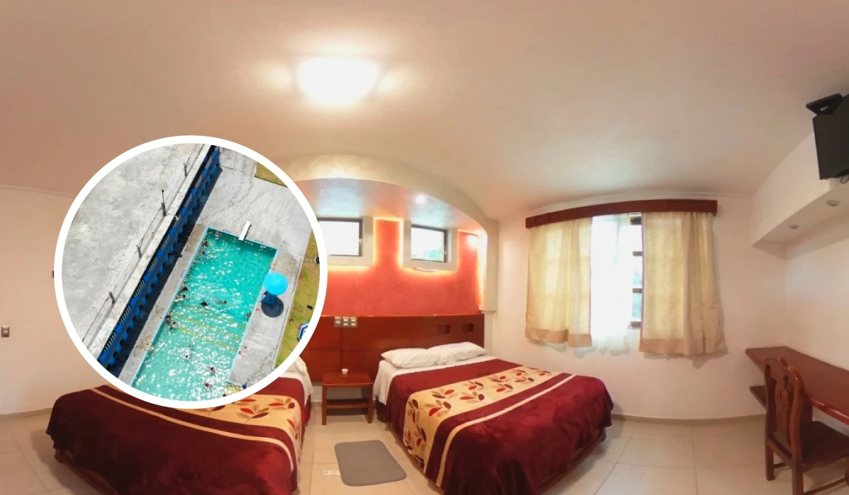 Relajarte en cualquier balneario con sus servicio de alojamiento en Hidalgo Foto: Balneario Vito