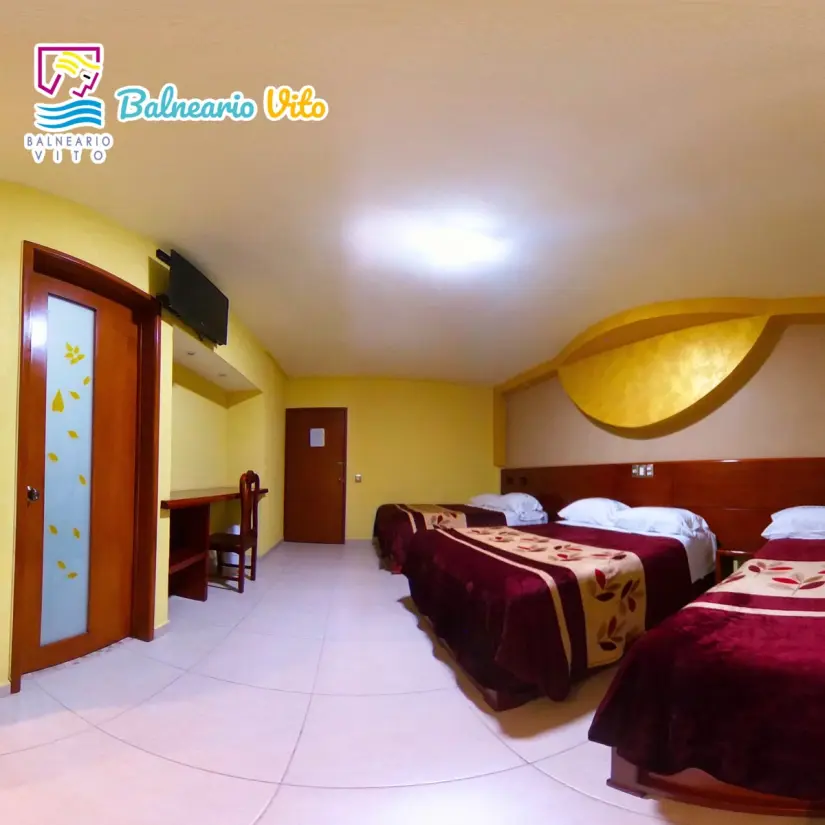 Cuarto de habitación de hotel en el Balneario Vito