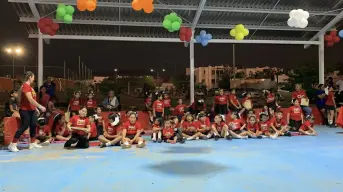 Dance Kids llena de alegría el parque de La Palapa en su emotiva clausura de curso