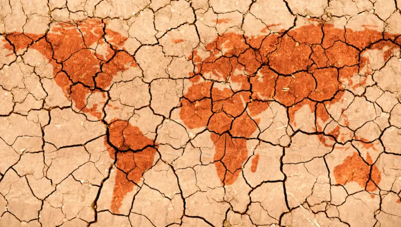 La desertificación y la sequía está asociada a malas prácticas de humanos.