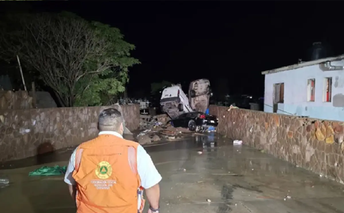 Tormenta deja estragos en Chihuahua capital: despliegan apoyo militar.