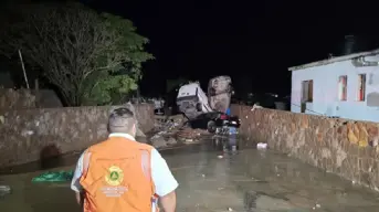 Fuertes lluvias azotan Chihuahua, Ejército entra en acción con Plan DN-III