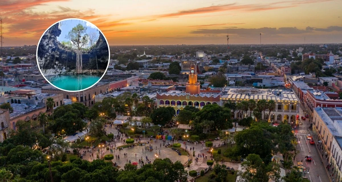Mérida, Yucatán, un destino turístico con arquitectura colonial, zonas arqueológicas e increíble gastronomía. Foto: cortesía