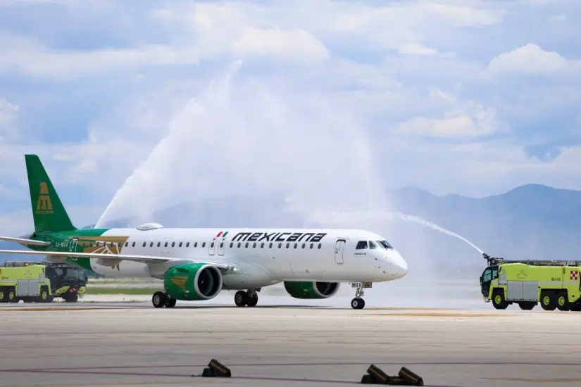 Mexicana de Aviación contará con una flota de 20 aviones Embraer. Foto: Presidencia