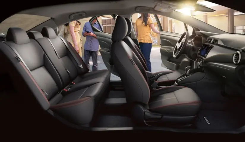 ¿Cuál es el modelo de Nissan más vendido en México en 2025? El Versa 2025 ofrece amplio espacio en su interior, ideal para familias. Foto: Nissan