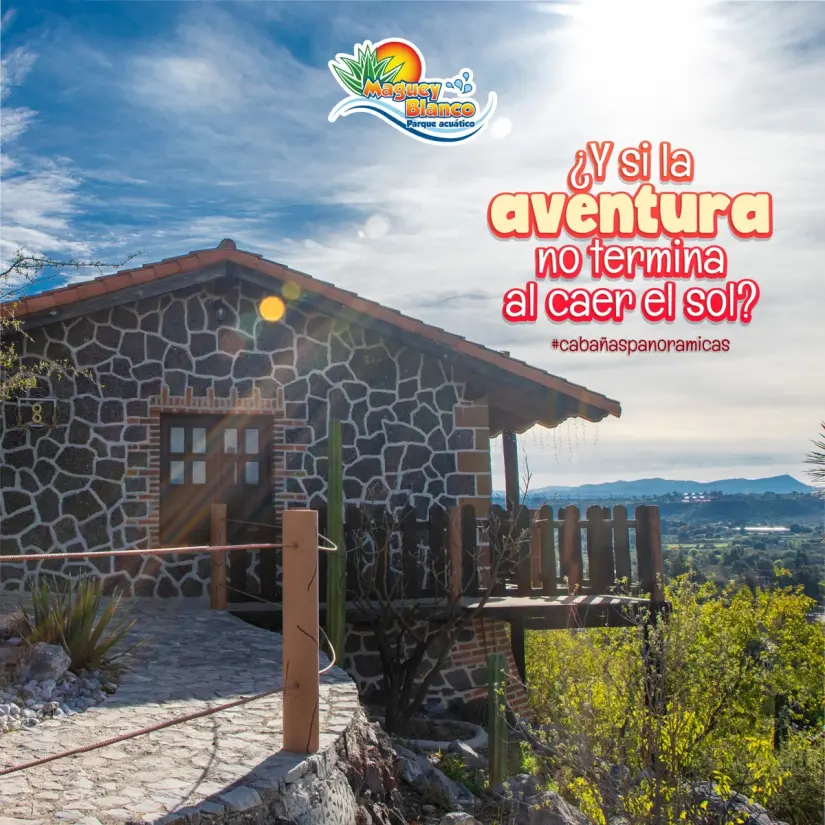 Cabañas de Parque Acuático Maguey Blanco