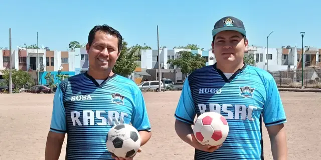 No solo es fútbol. Hugo y Ricardo, los entrenadores que forjan futuro en Alturas del Sur