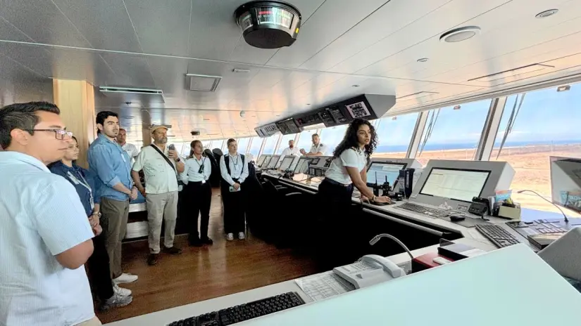 Recorrido con sector turístico y ambiental, funcionarios de la Secretaría de Turismo y Economía de Baja California Sur
