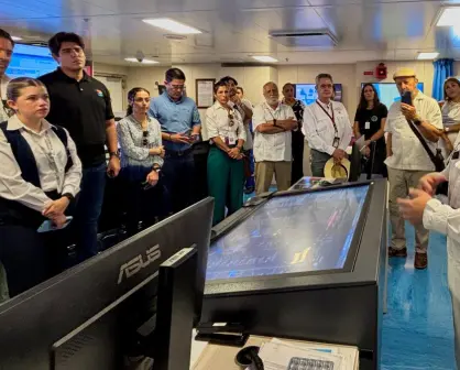 Sector turismo recibe recorrido sobre sostenibilidad a bordo de crucero en Baja California Sur