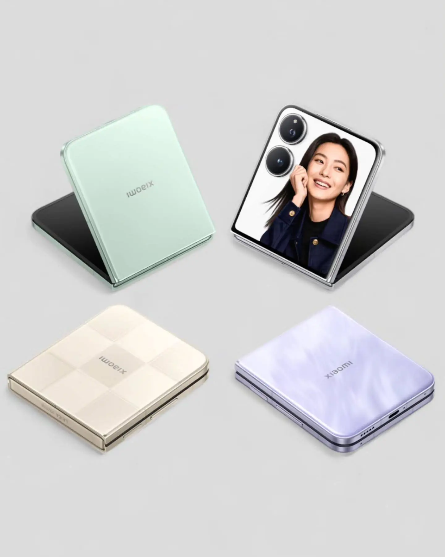 Xiaomi MIX Flip 2 con batería de 5.160 mAh. Foto: Cortesía