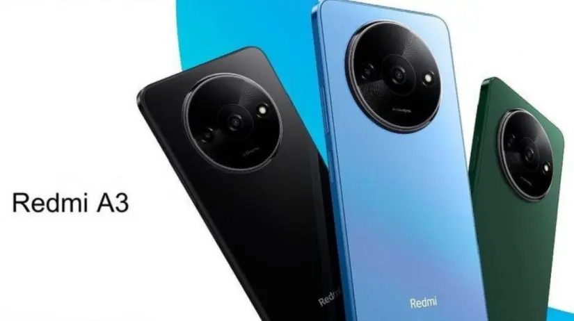 Xiaomi Redmi A3 incluye bateria de 5000 mAh Xiaomi Redmi A3 incluye bateria de 5000 mAh. Foto: Cortesía