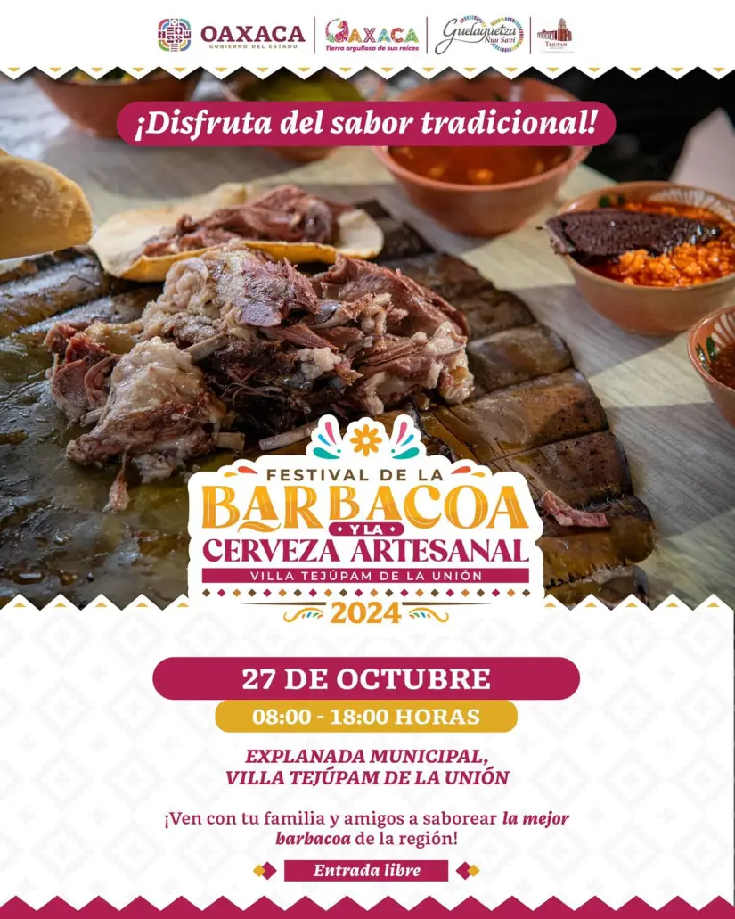 Festival de la Barbacoa y la Cerveza Artesanal de Tejúpam, en su primera edición el año pasado. Foto: Cortesía. Festival de la Barbacoa y la Cerveza Artesanal de Tejúpam, en su primera edición el año pasado. Foto: Cortesía.