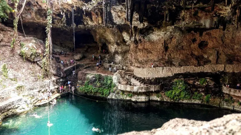 El cenote más grande en Valladolid Foto: México desconocido
