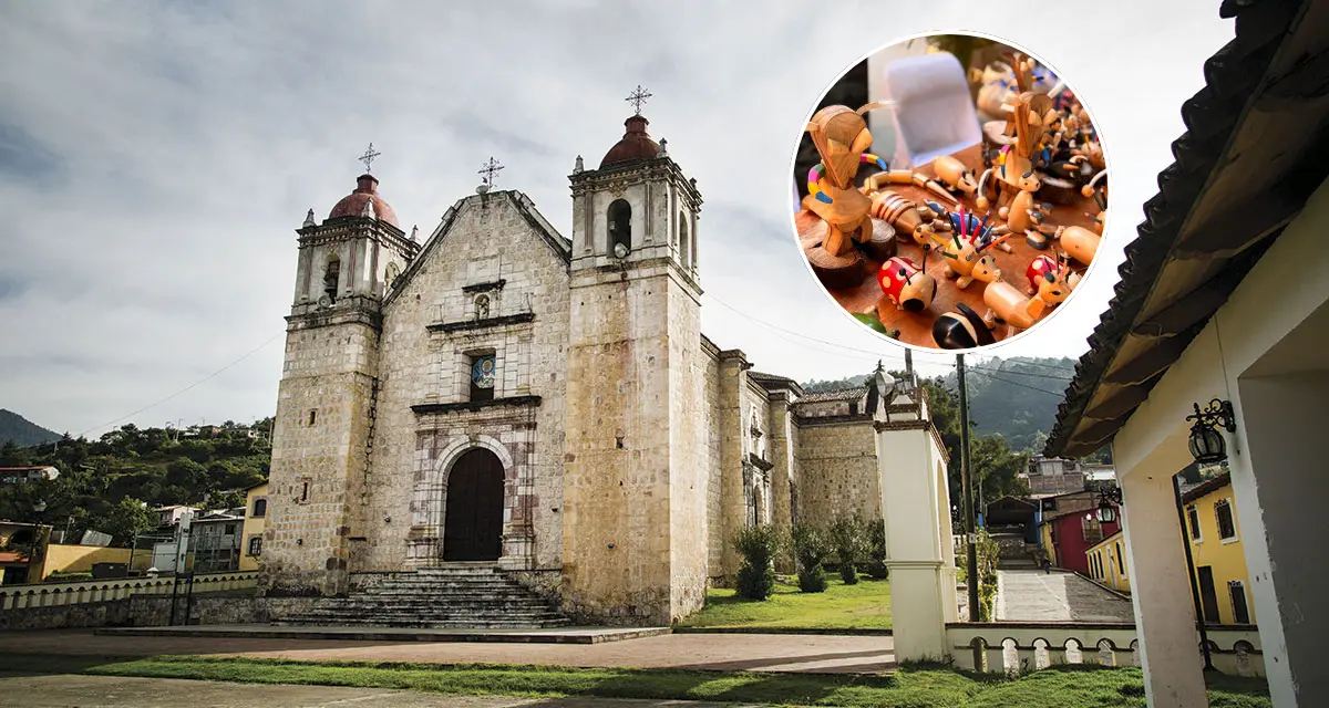 Este Pueblo Mágico es famoso por convertir madera a juguetes para pequeños. Foto: Cortesía.