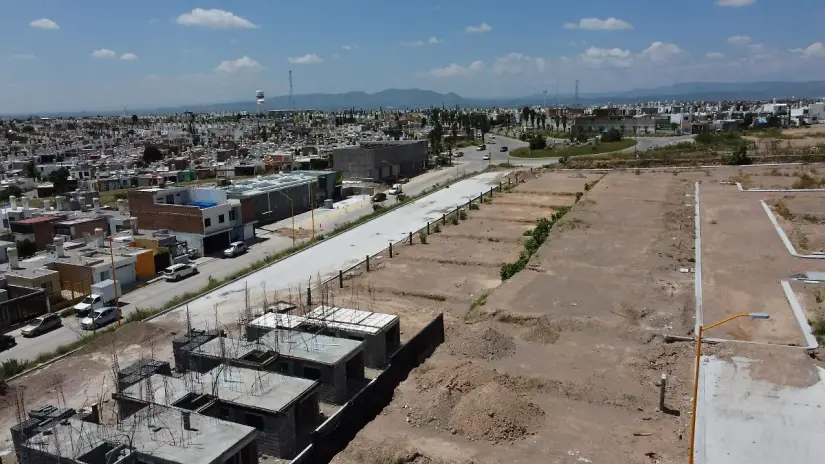Rincón de Romos será el primero en recibir viviendas. Foto: Cortesía