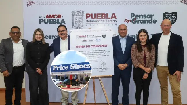 Conoce la nueva tienda que abrirá en Puebla, se trata de Price Shoes, la cual abrirá sus puertas el  24 de julio. Foto: Cortesía.