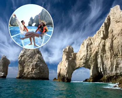 Vive el Arco de Los Cabos desde una lancha transparente: una experiencia única en el Mar de Cortés