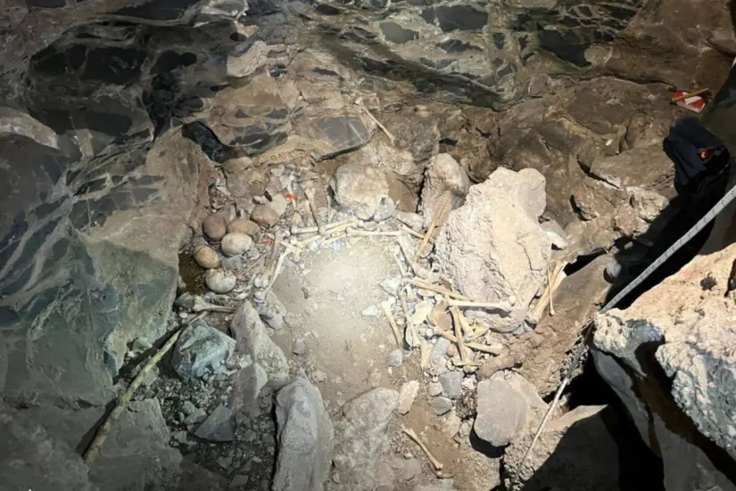 Descubren restos humanos de más de 500 años en Coahuila. Foto: Facebook Centro INAH Coahuila.