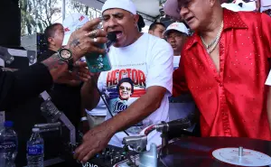 Tepito rinde homenaje a Héctor Lavoe con un masivo baile callejero por la paz
