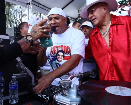 Tepito rinde homenaje a Héctor Lavoe con un masivo baile callejero por la paz