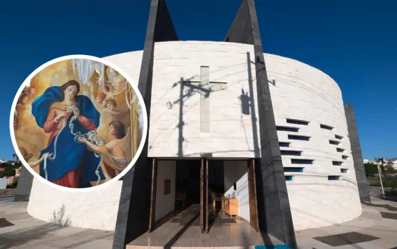 ¿Tienes un problema sin salida? Conoce la imagen milagrosa de la Virgen Desatadora de Nudos en SLP