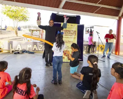 "Circo, maroma y teatro en tu barrio": Taller artístico gratuito llega a la colonia 5 de Febrero en Culiacán