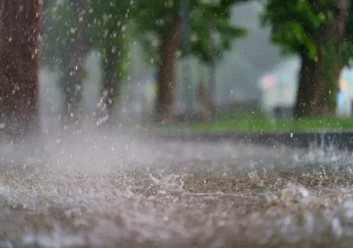 Las lluvias han beneficiado el almacenamiento de presa en Sinaloa. Foto: Cortesía