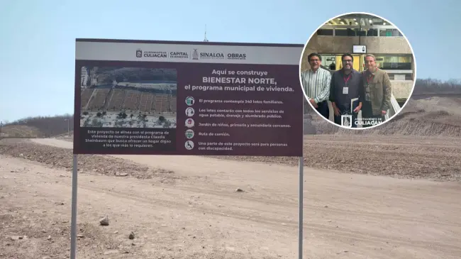 Programa Viviendas para el Bienestar, busca la construcción de 9 mil casas en Culiacán . Foto: Cortesía