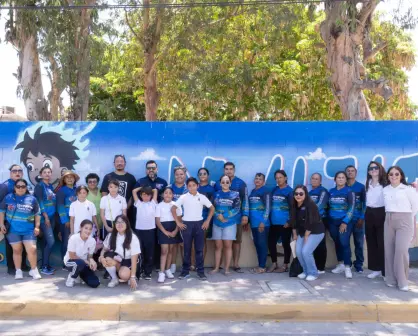 Altata pinta su historia en un mural: de la pesca tradicional a la construcción de paz