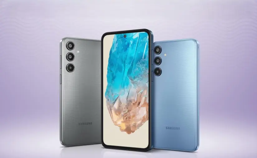 Samsung Galaxy M35 con cámara trasera de 50 megapíxeles Samsung Galaxy M35 con cámara trasera de 50 megapíxeles. Foto: Cortesía