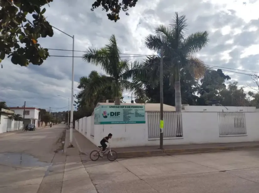 El DIF 5 de Febrero se ubica sobre la calle Tierra y Libertad S/N. Foto: Juan Madrigal