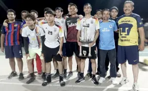Fútbol, pasión y compañerismo: con éxito concluye el Torneo de Fútbol de Salón en Las Coloradas en Culiacán