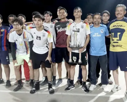 Fútbol, pasión y compañerismo: con éxito concluye el Torneo de Fútbol de Salón en Las Coloradas en Culiacán