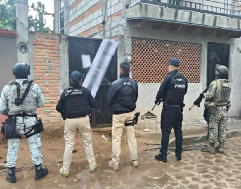 Operativo en Querétaro. Foto: Gob. de México