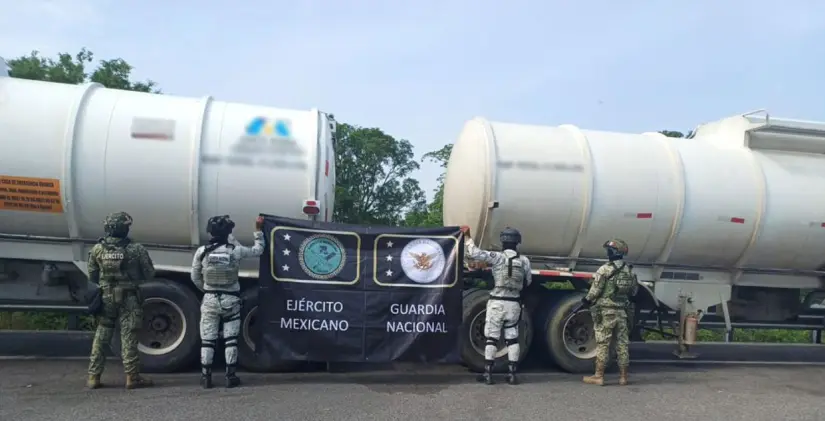 Estrategia para combatir el robo de hidrocarburos. Foto: Gob. de México