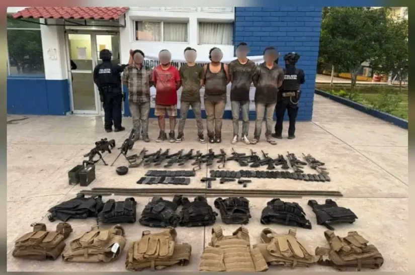Reportan detención de 15 personas en Culiacán y Navolato. Foto: Cortesía Reportan detención de 15 personas en Culiacán y Navolato. Foto: Cortesía