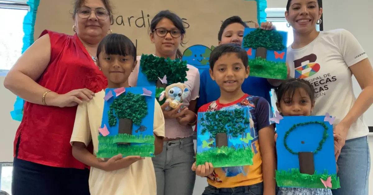 Niñas y niños se convierten en Guardianes del Medio Ambiente en Culiacán