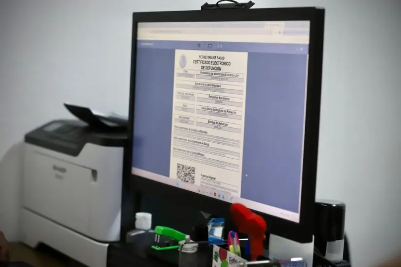 CEDe en Sinaloa: adiós a la burocracia en trámites por defunción Nuevo CEDe reduce errores y combate corrupción en trámites funerarios. Foto: Secretaría de Salud
