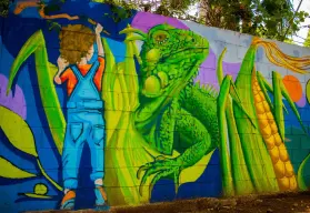 Pintar para sanar. Construyendo Paz transforma comunidades de Culiacán con murales hechos por sus propios vecinos