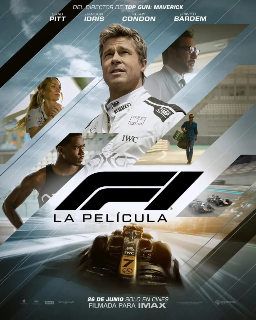 Si eres fan de la F1 esta es una película que no te puedes perder. Foto: Cortesía. Si eres fan de la F1 esta es una película que no te puedes perder. Foto: Cortesía.