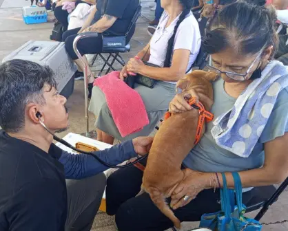 La salud y el bienestar animal llegan sin costo a la colonia Amistad en Culiacán